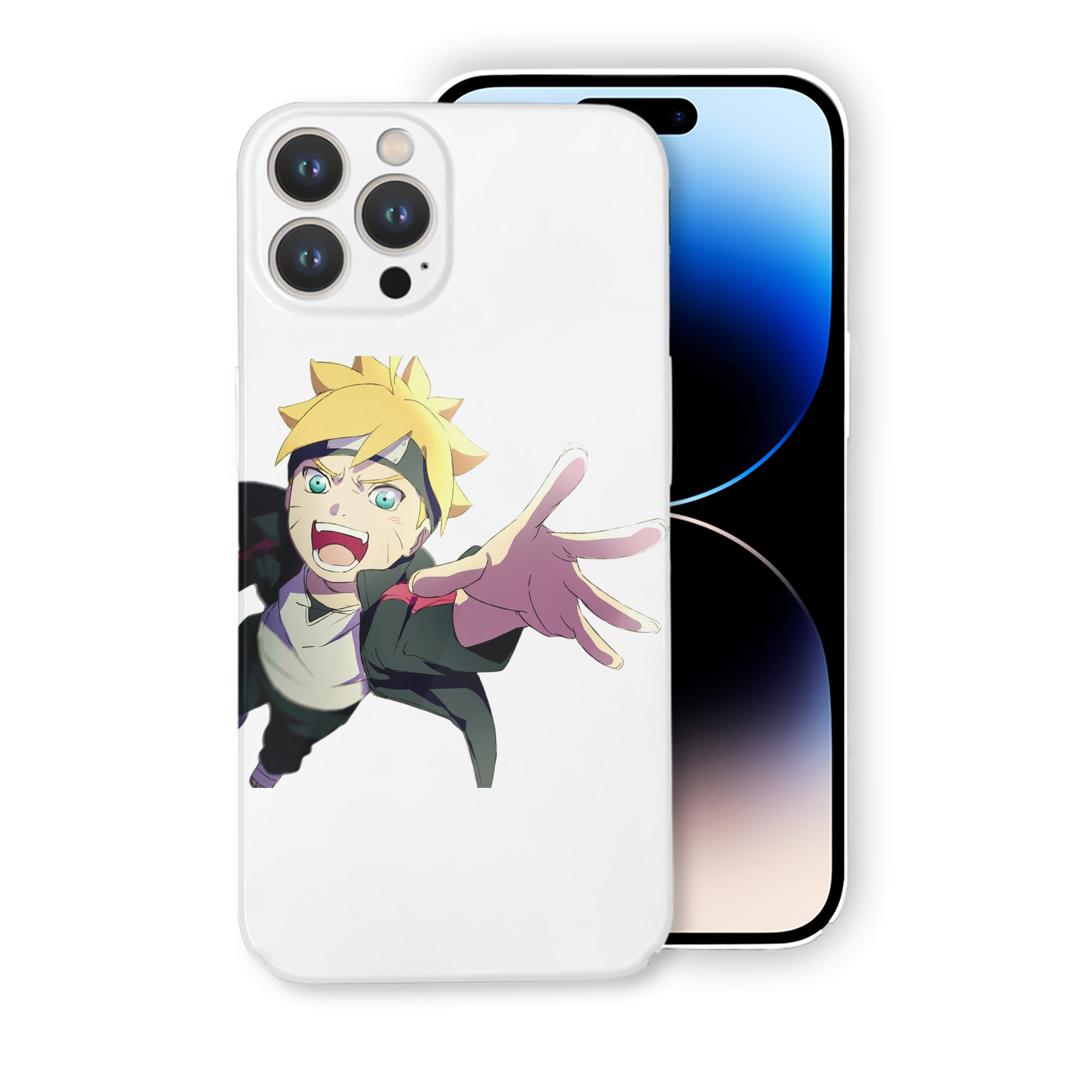 （画像用） NARUTO -ナルト- うずまき ボルト Uzumaki Boruto 【iPhone 14シリーズ対応】ハードケース
